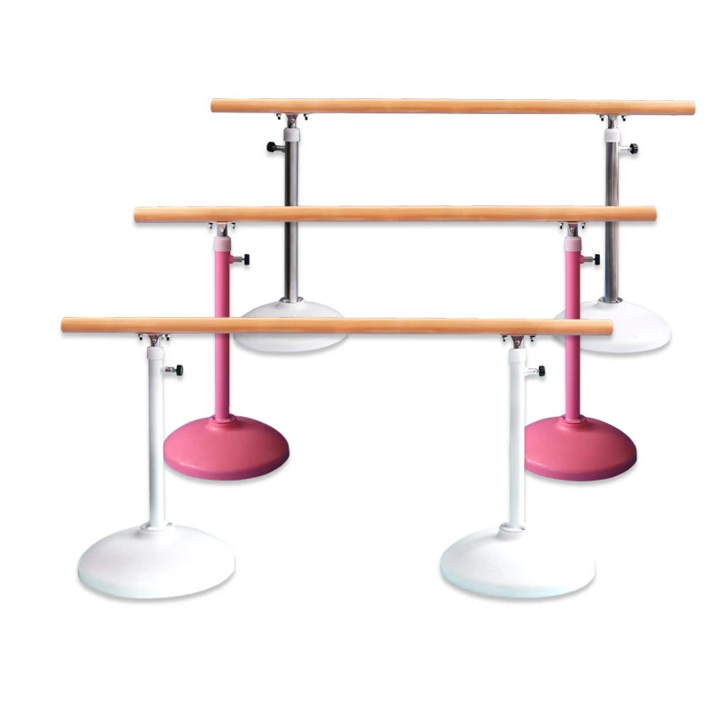 White Solid Wood Ballet Barre